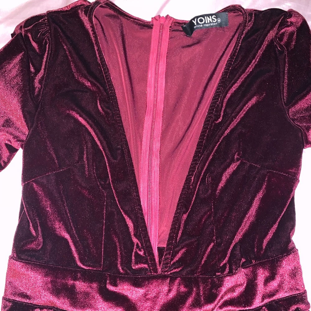 VELVET ROMPER - Picture 2 of 3